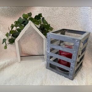 Gold Canyon Farm House Candle Holder